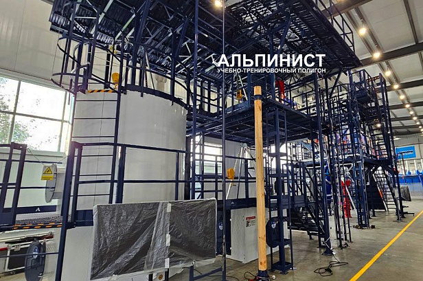 г. Ноябрьск.  АО «Газпромнефть-ННГ» открывает современный учебный кластер для подготовки специалистов: учебно-тренировочный полигон "Альпинист 03-06-6" г. Ноябрьск.  АО «Газпромнефть-ННГ» открывает современный учебный кластер для подготовки специалистов: учебно-тренировочный полигон "Альпинист 03-06-6"
